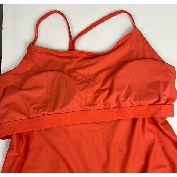 Eddie Bauer Tank Top Cami Shelf Bra Y Back Moisture Wicking Odor Control XXL NWT - Picture 5 of 10